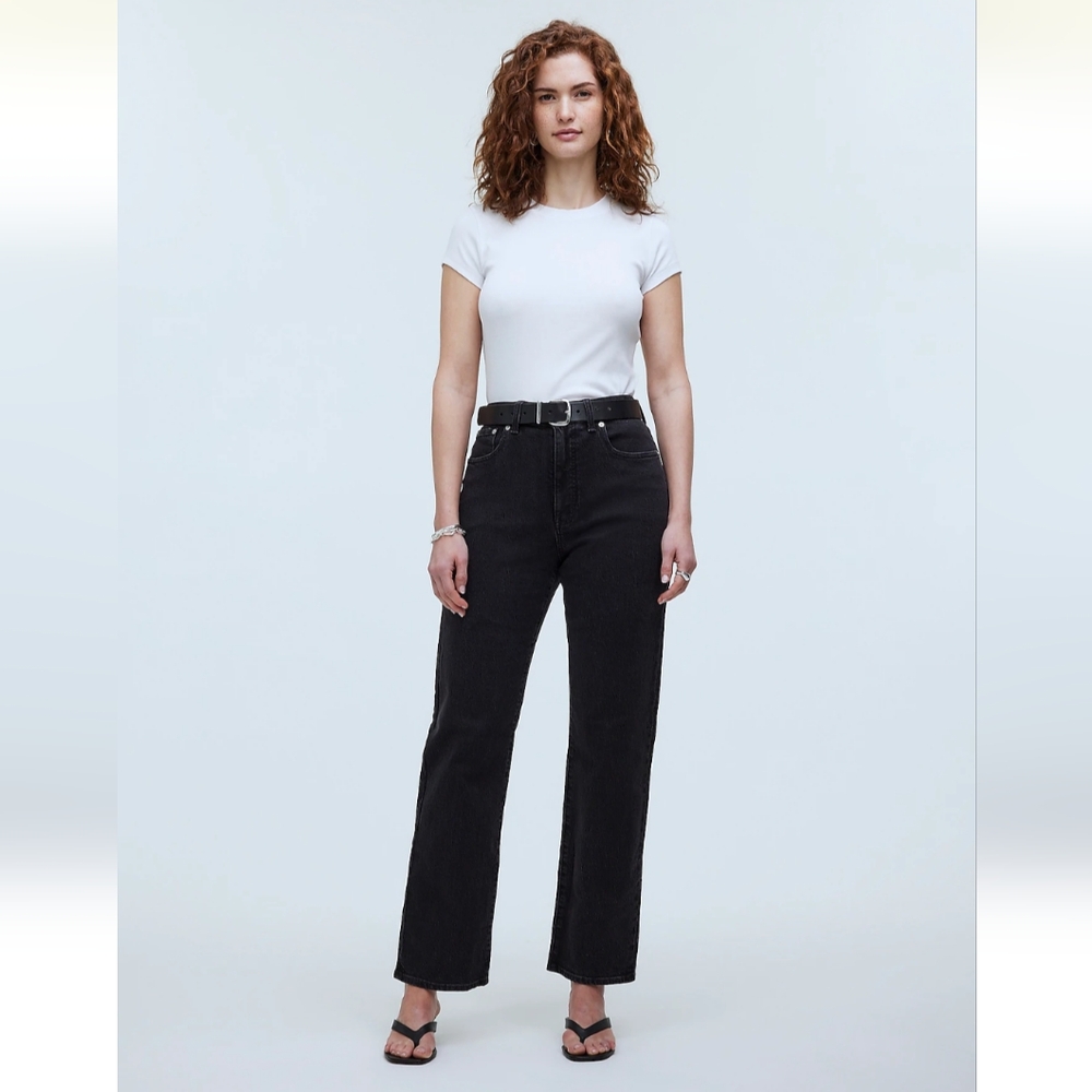 Madewell women's curvy straight leg 90s jeans size 29P
